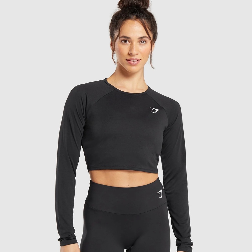 Gymshark Training Crop Long Sleeve (L)